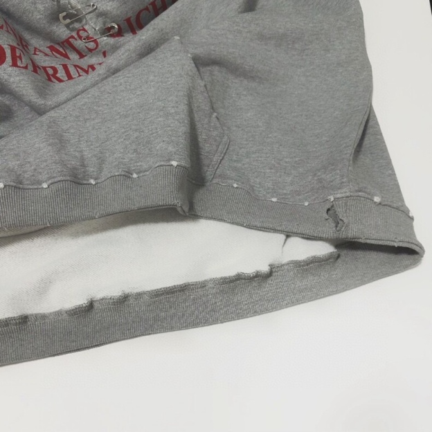 Enhypen Niki Gray Vintage Keywords Distressed inspired Oversized Hoodie