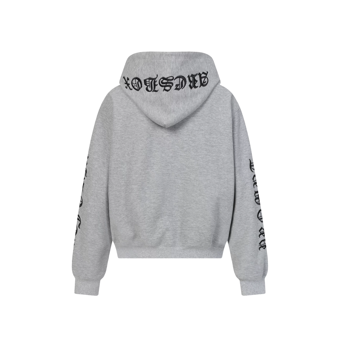 ENHYPEN Niki Inspired Grey Character Print Zip-Up Hoodie-NI-KI