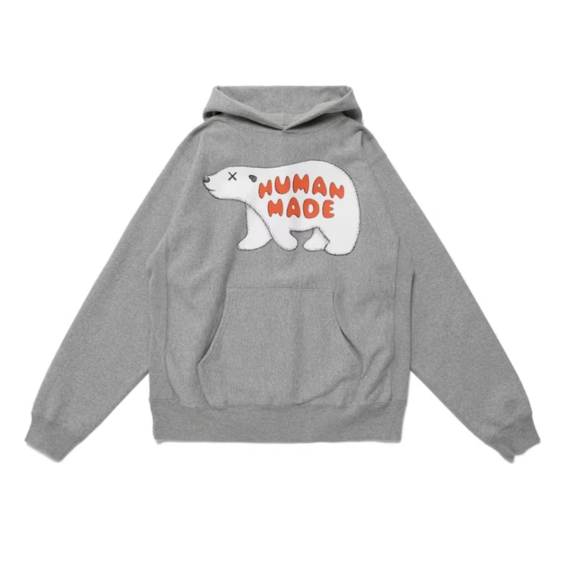 Enhypen Jungwon Inspired Human Made Polar Bear Graphic Hoodie