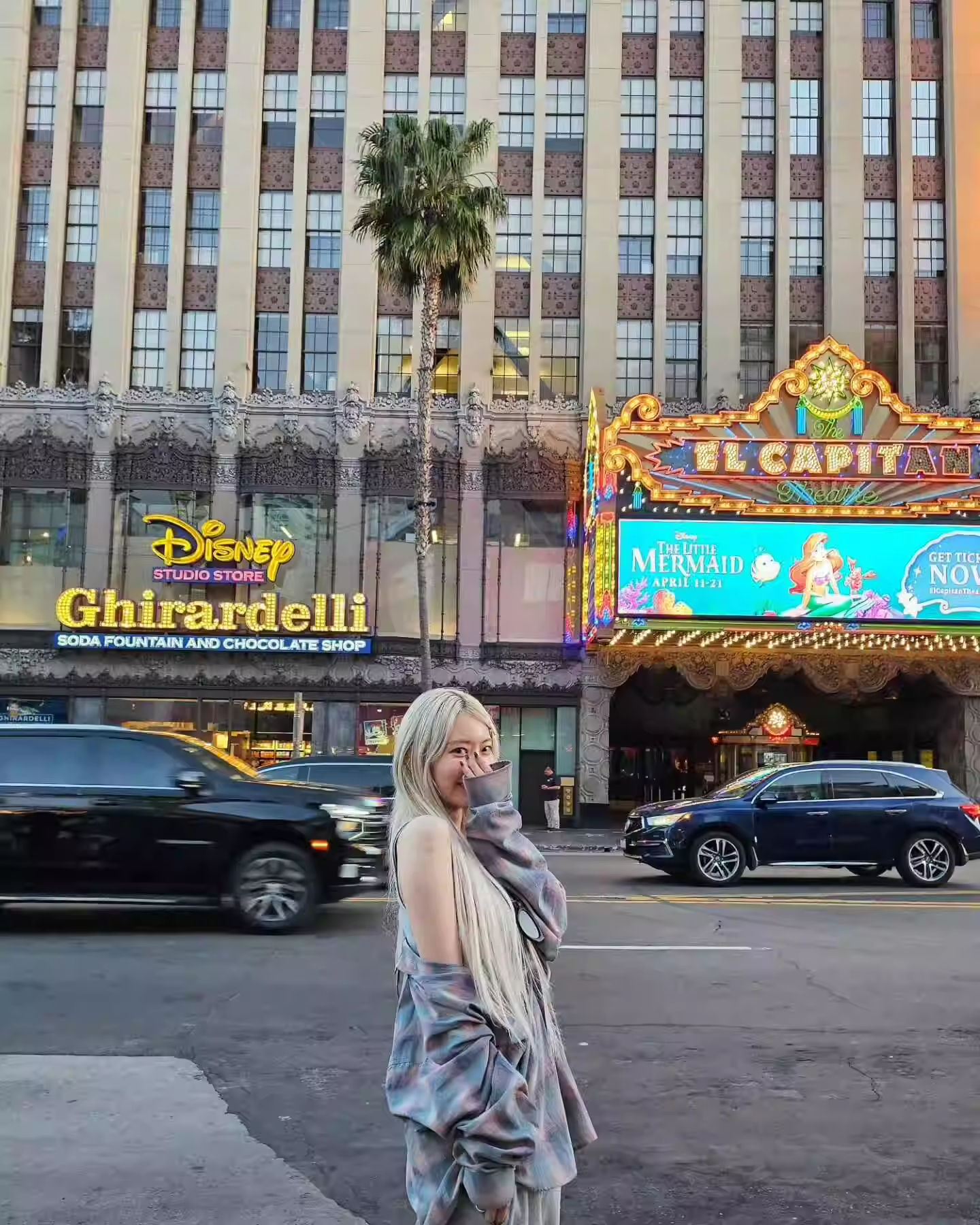 LE SSERAFIM Sakura& BABYMONSTER Ahyeon Inspired Colorblock Plaid Shirt