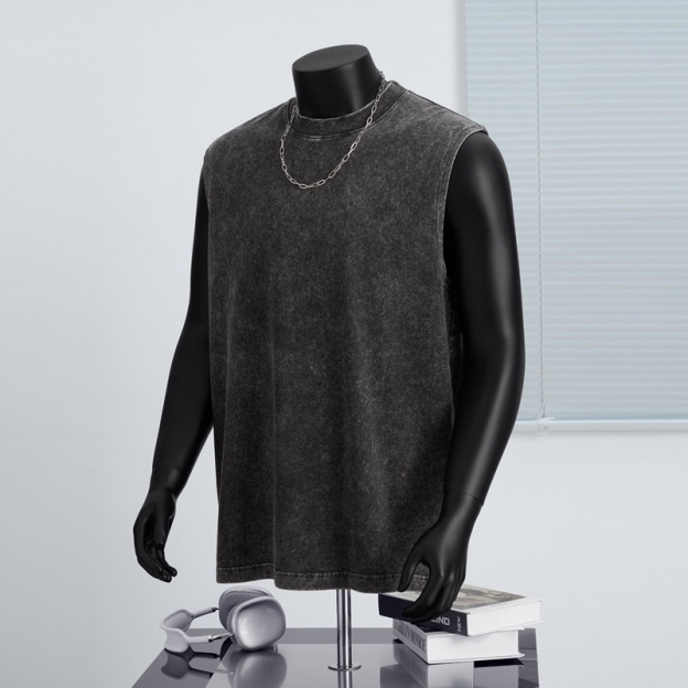 Stray kids Felix Felix Washed Cotton inspired Sleeveless T-Shirt Tank-Straykids