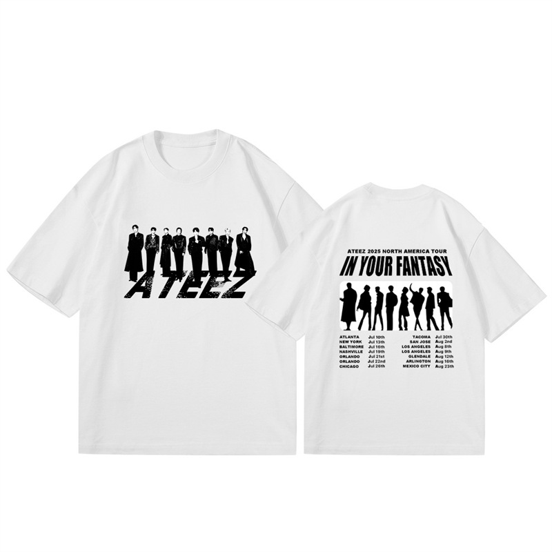 ATEEZ 2025 In Your Fantasy World Tour Merch Inspired T-Shirt