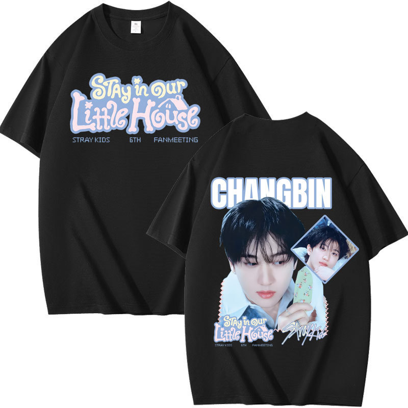 Stray Kids STAY in Our Little House Merch Inspired T-Shirt-straykids