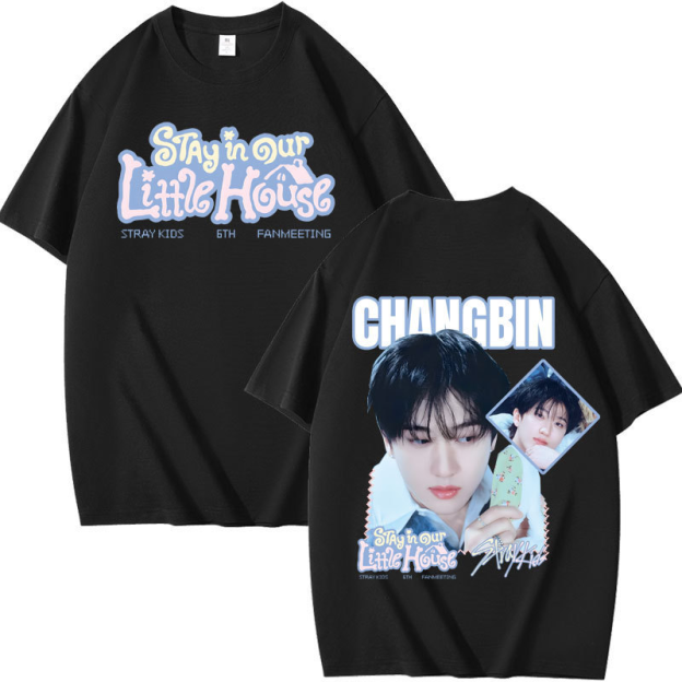 Stray Kids STAY in Our Little House Merch Inspired T-Shirt-straykids