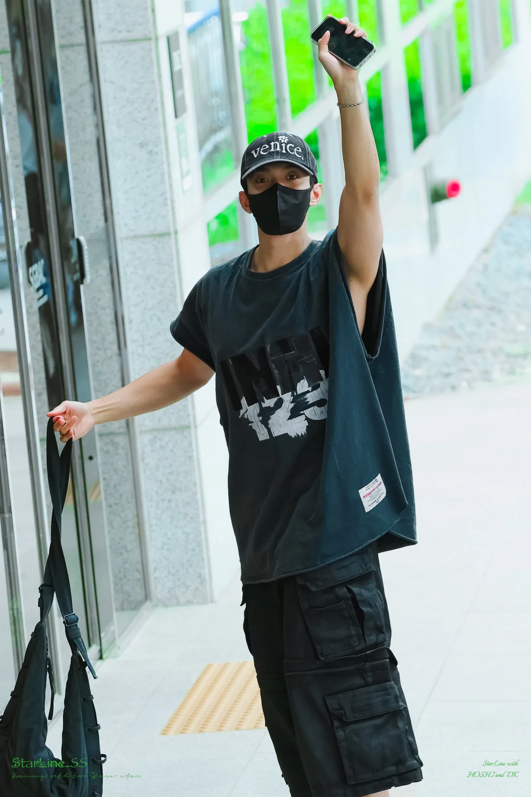 Seventeen DK Inspired Washed Grey Sleeveless Tee