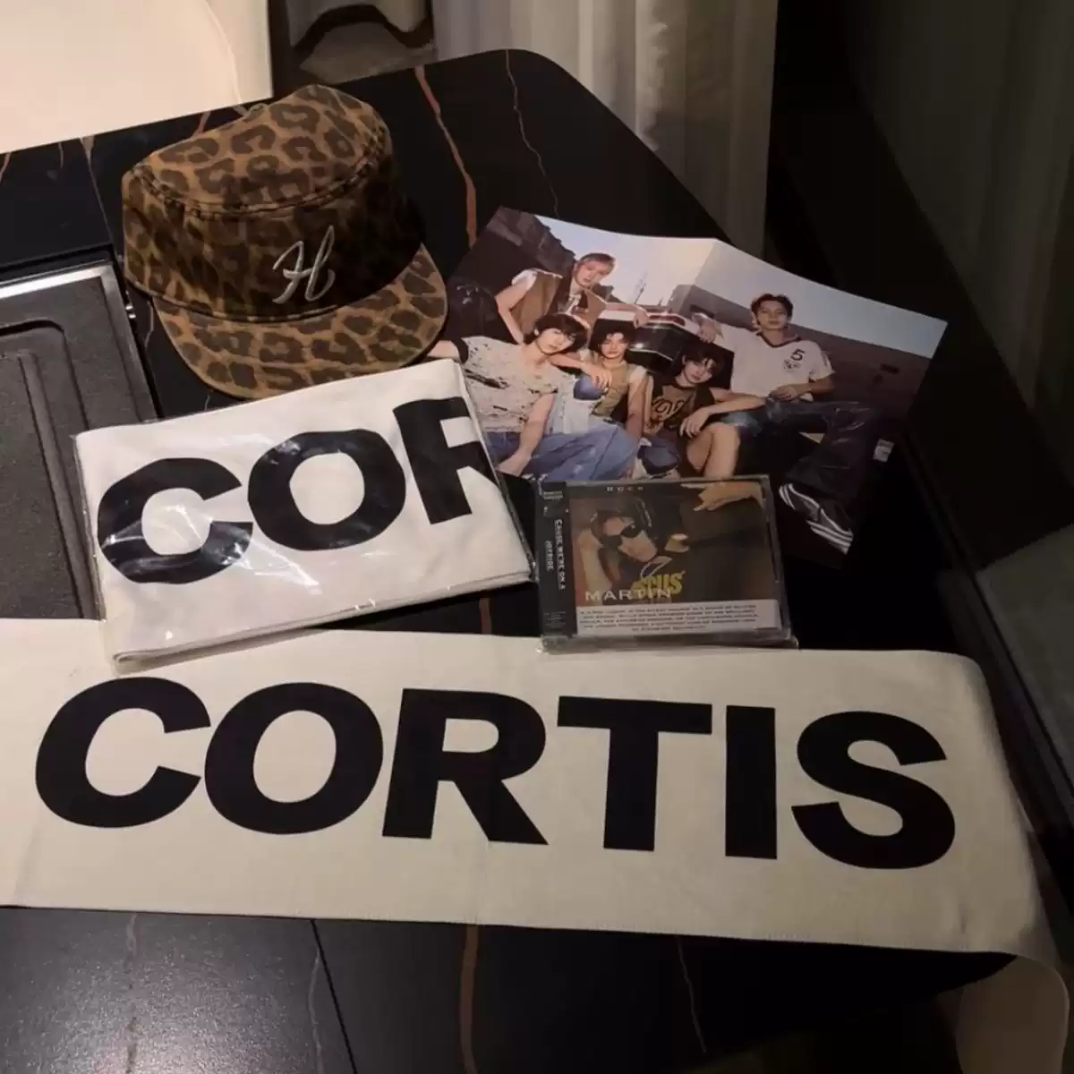 CORTIS Printed Support Towel Fan Merchandise
