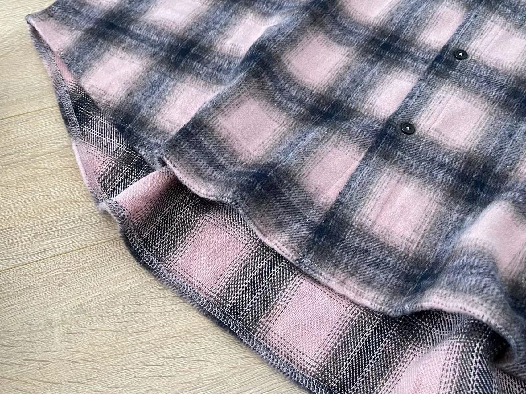 Stray kids Leeknow & Wayv YangYang inspired plaid Hooded Shirt