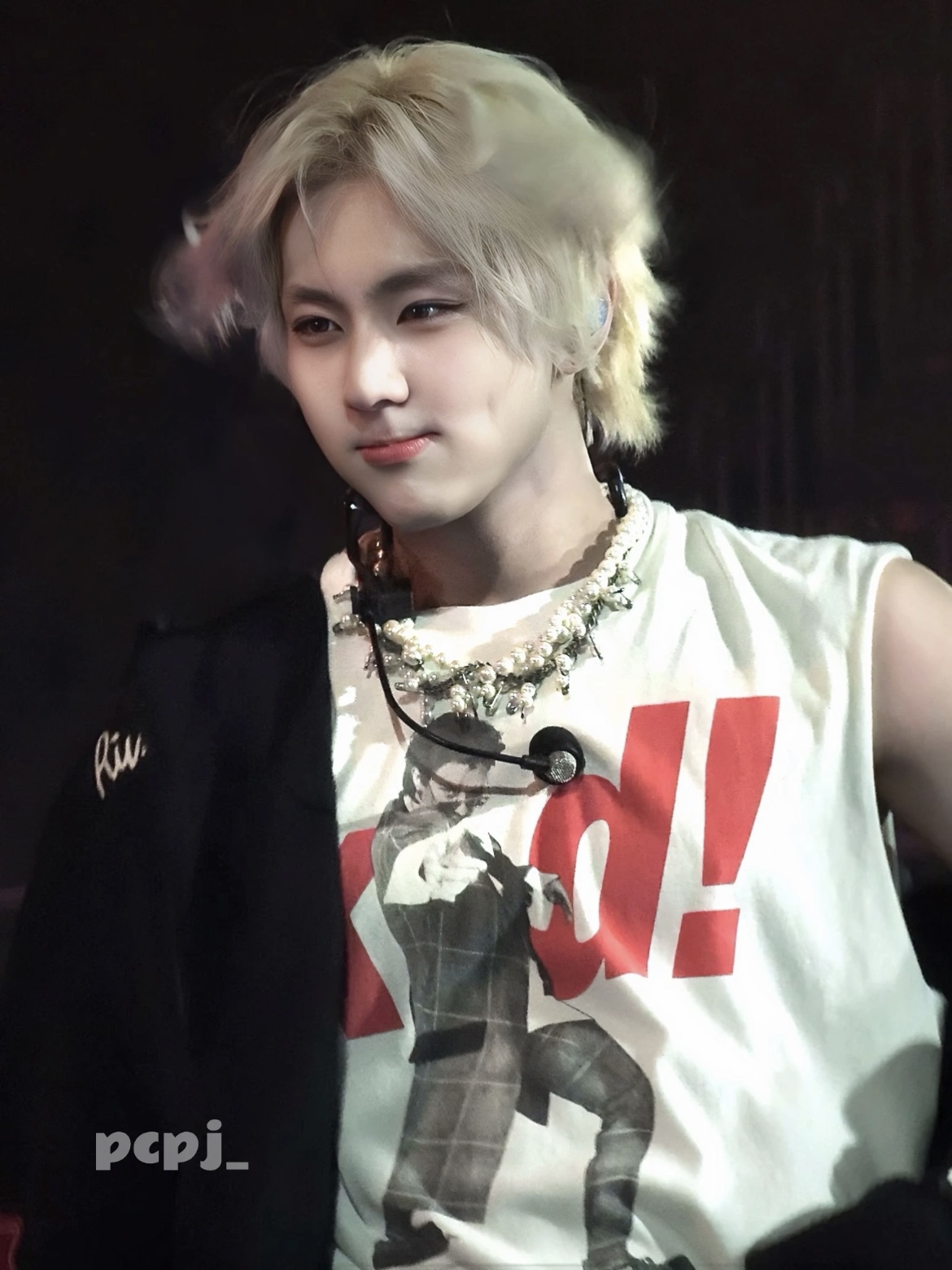 ENHYPEN Jungwon Inspired Kid Graphic Sleeveless Tee
