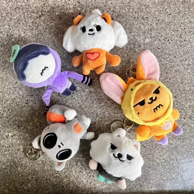 TXT Merch Inspired Plush Doll PPULBATU Keychain