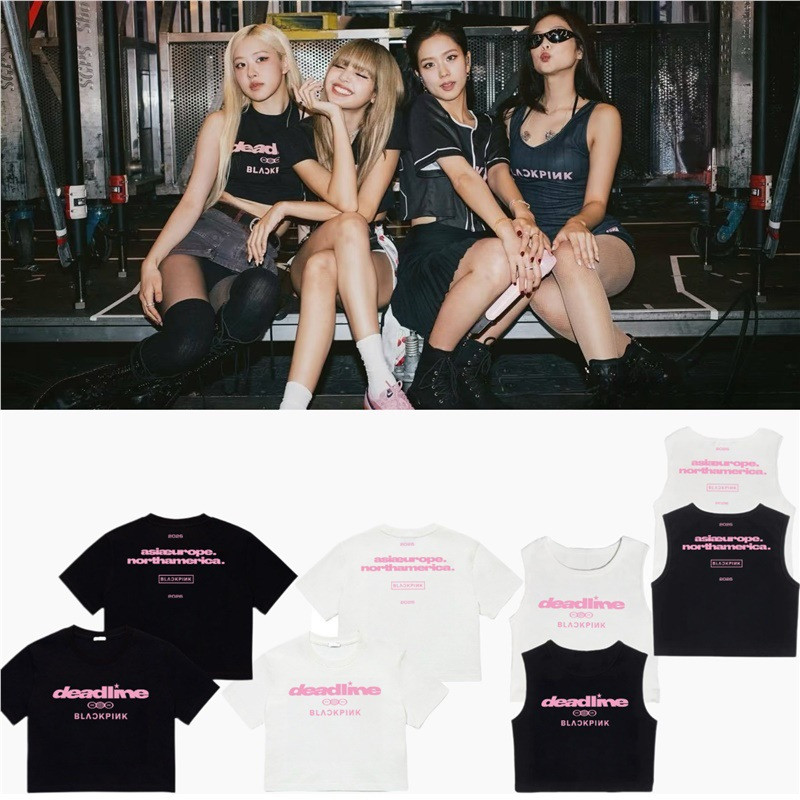BLACKPINK 2025 World Tour DEADLINE Merch inspired T-Shirt