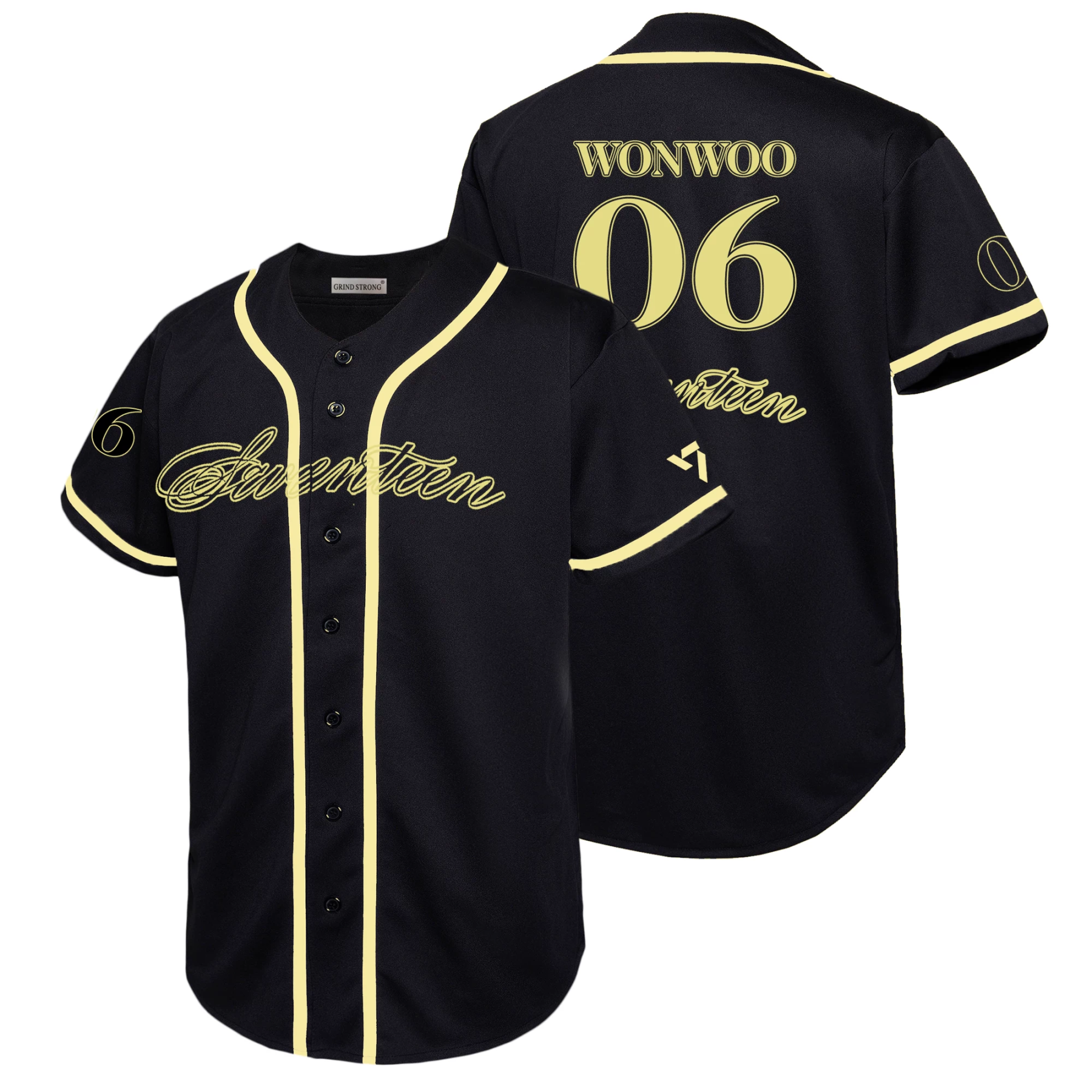 Seventeen 2026 Carat Land Merch Inspired Uniform Jersey Shirt