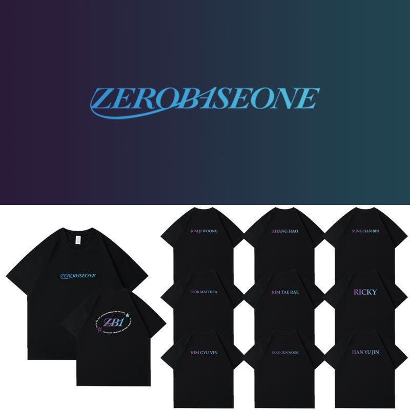 ZB1 Concert Merch inspired Tshirt-ZEROBASEONE