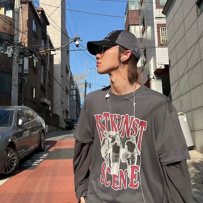 SEVENTEEN  Minghao Style inspired Oversized Unisex T-Shirt