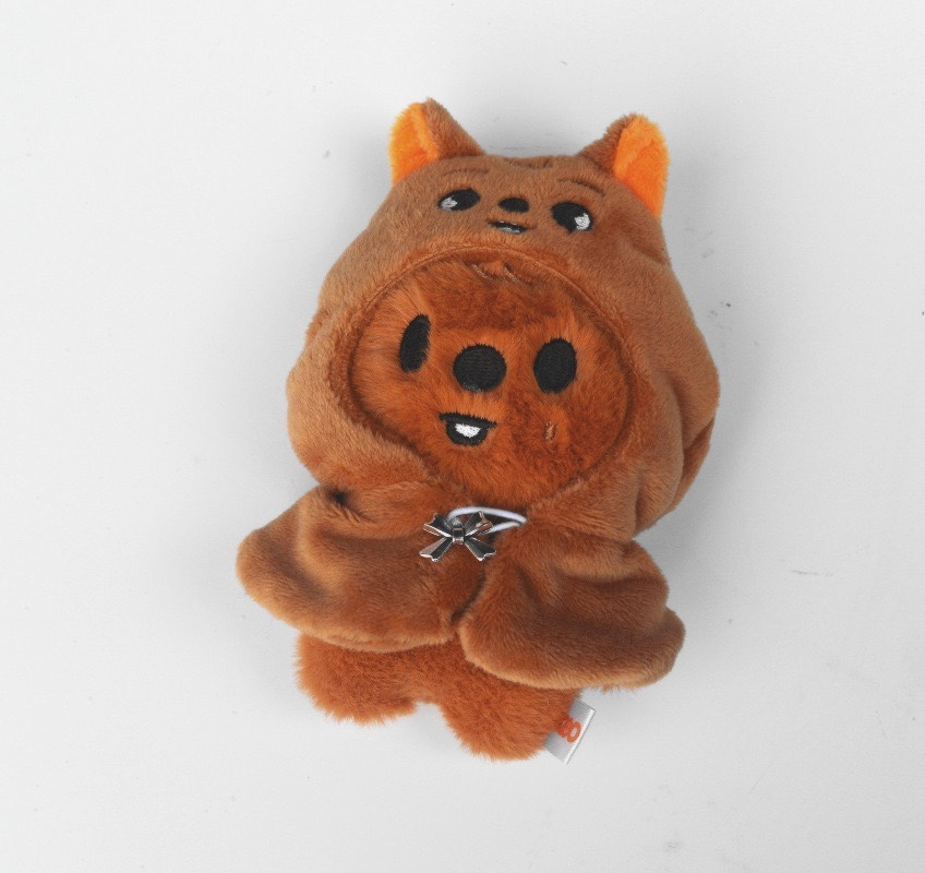 Skzoo  Straykids Cape Bean Eyes Official Merch inspired Plush Doll -stray kids