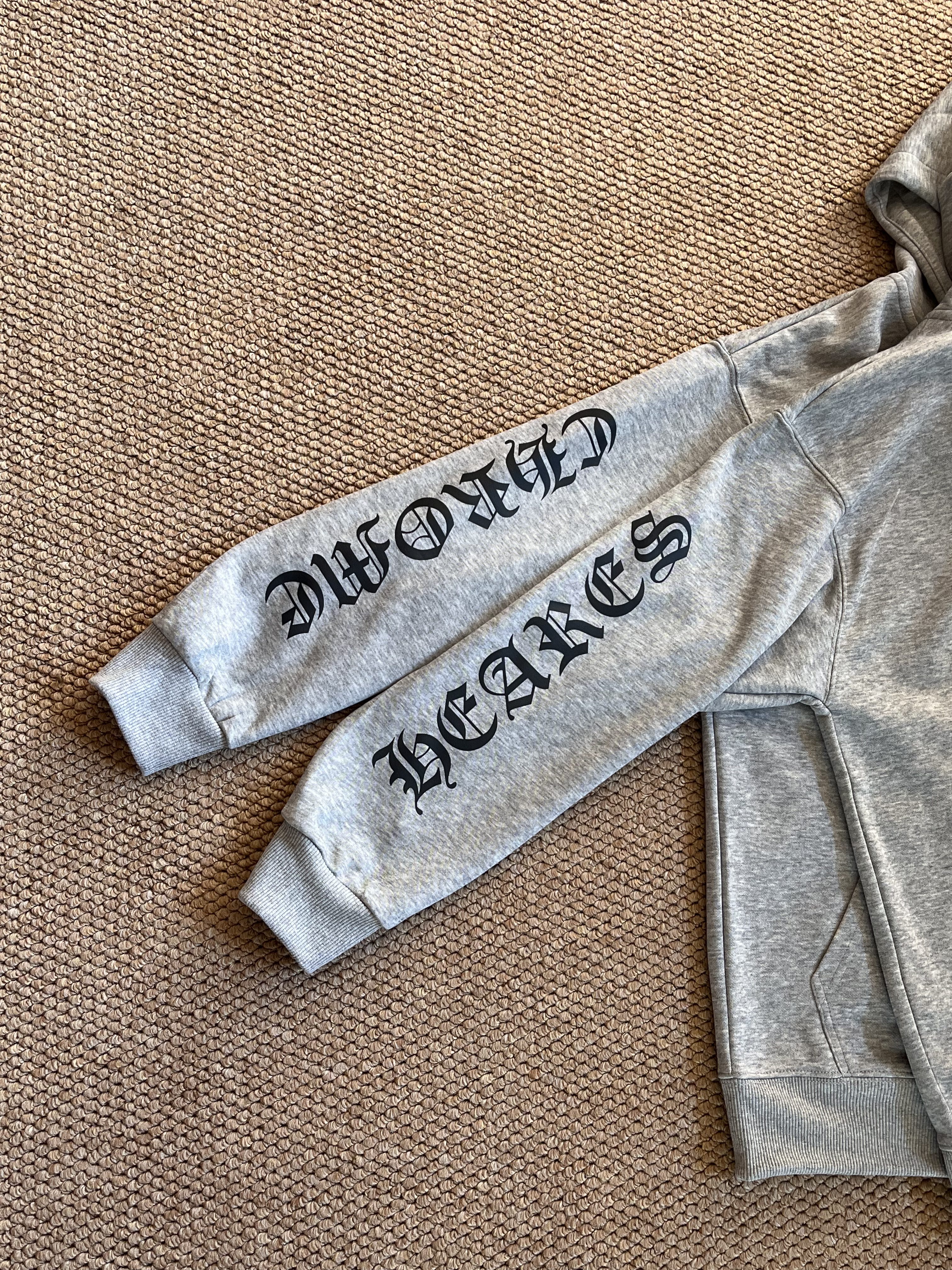 ENHYPEN Niki Inspired Grey Character Print Zip-Up Hoodie