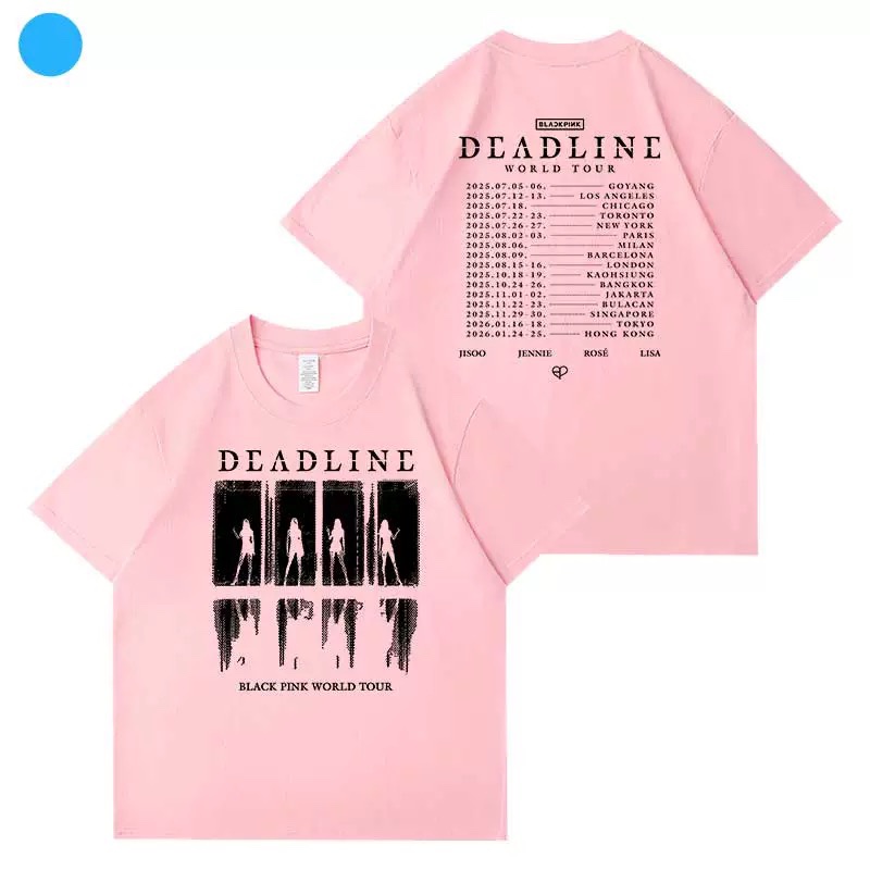 BLACKPINK 2025 Concert DEADLINE Official Style inspired T-Shirt