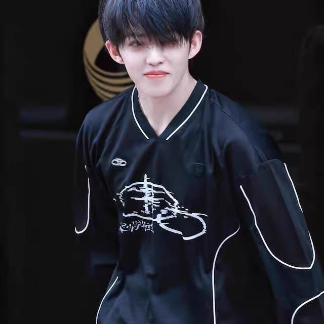 SEVENTEEN S.Coups Inspired Black Long Sleeve Jersey