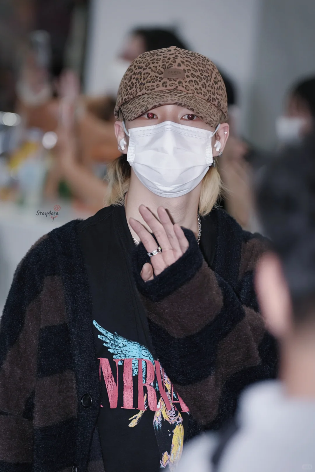 Stray Kids Hyunjin Inspired Nirvana In Utero Angelic T-Shirt-Straykids