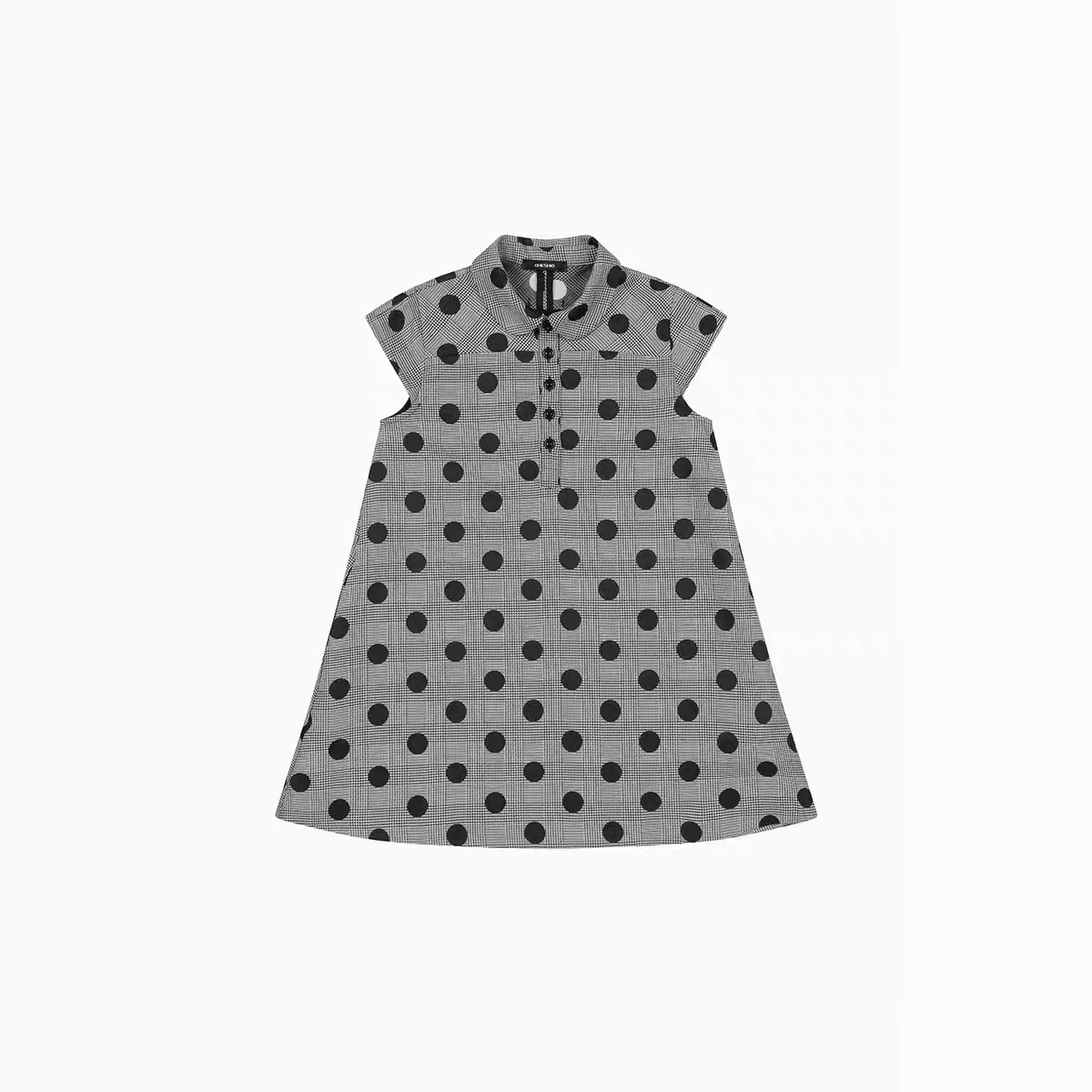 Polka dot A-line Dress-Rei IVE
