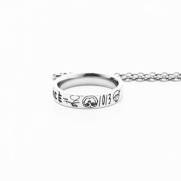 BTS Fanmade Birthdate Signature Ring 