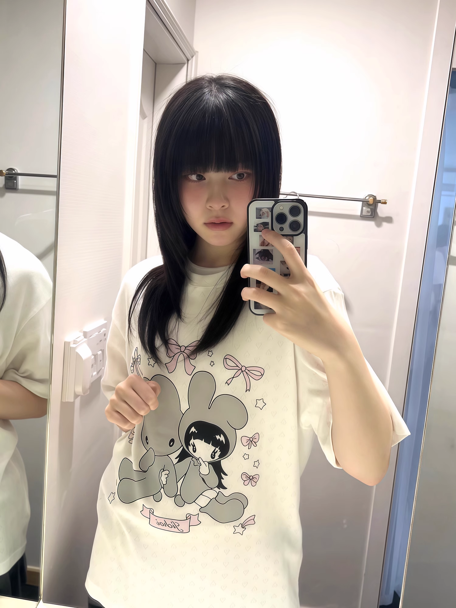 NewJeans Danielle Inspired Bunny Girl Cartoon T-Shirt - NJZ