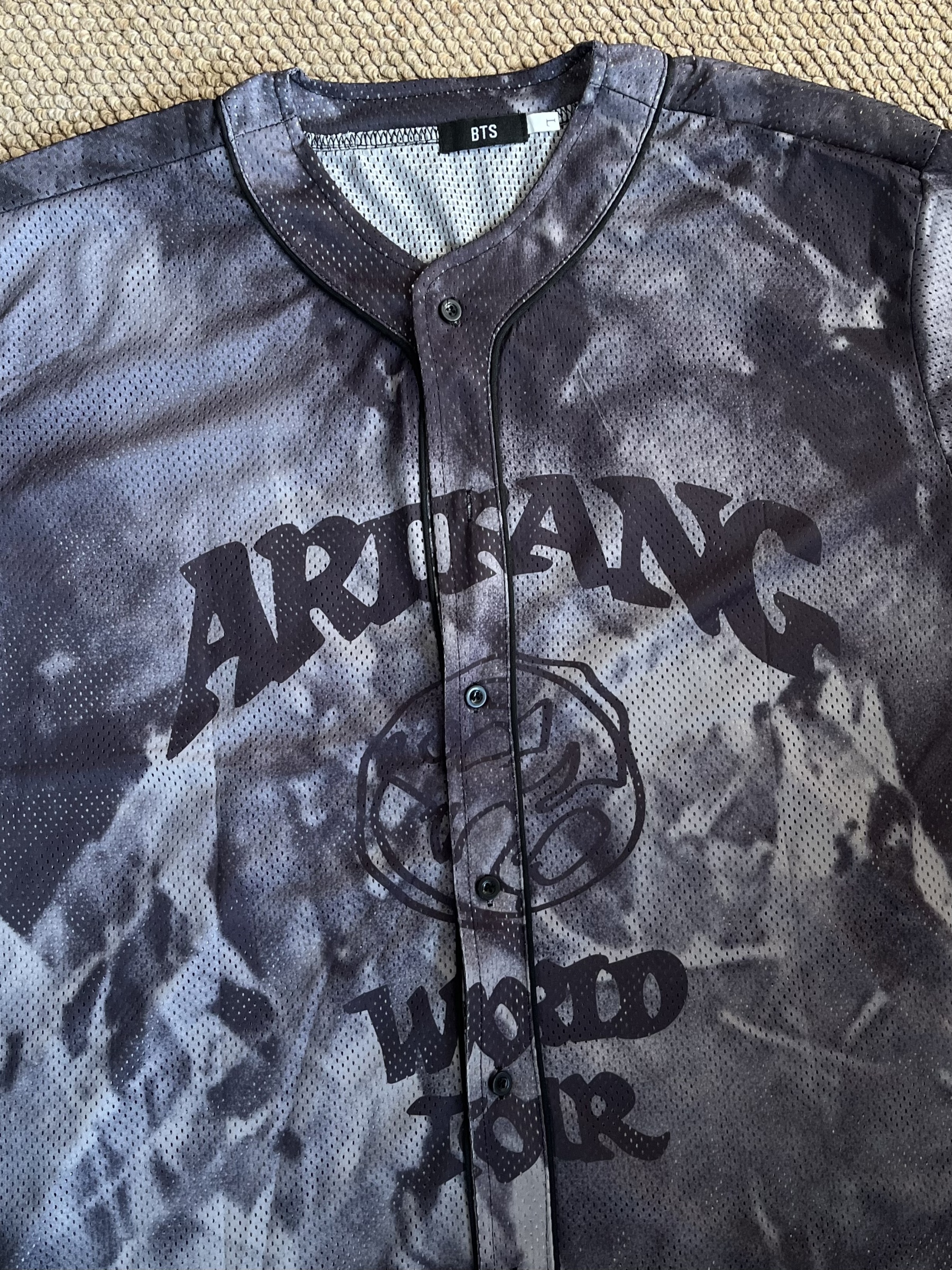BTS 2026 World Tour ARIRANG Merch Inspired Jersey