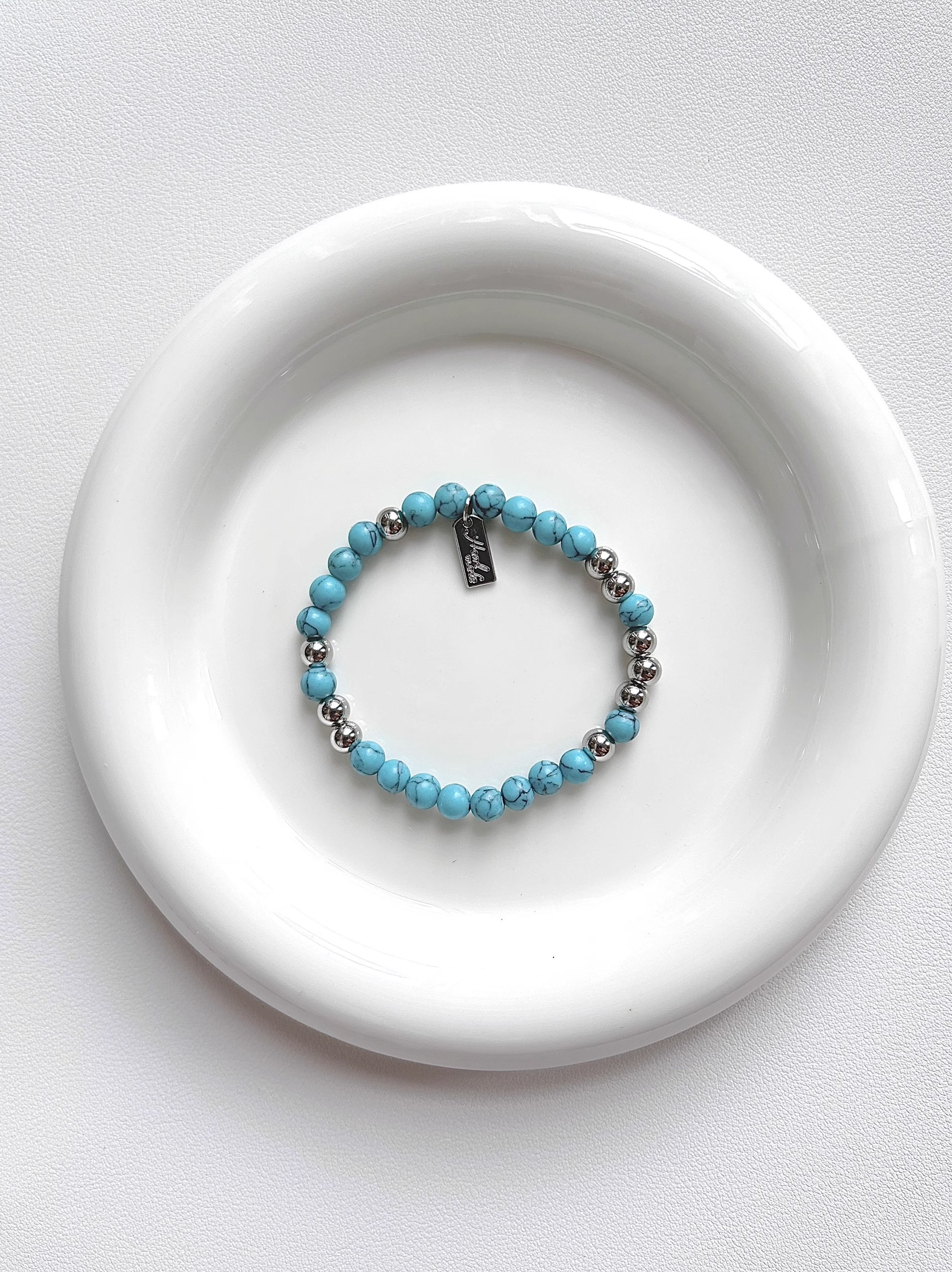 SEVENTEEN Joshua Inspired Turquoise Beaded Bracelet