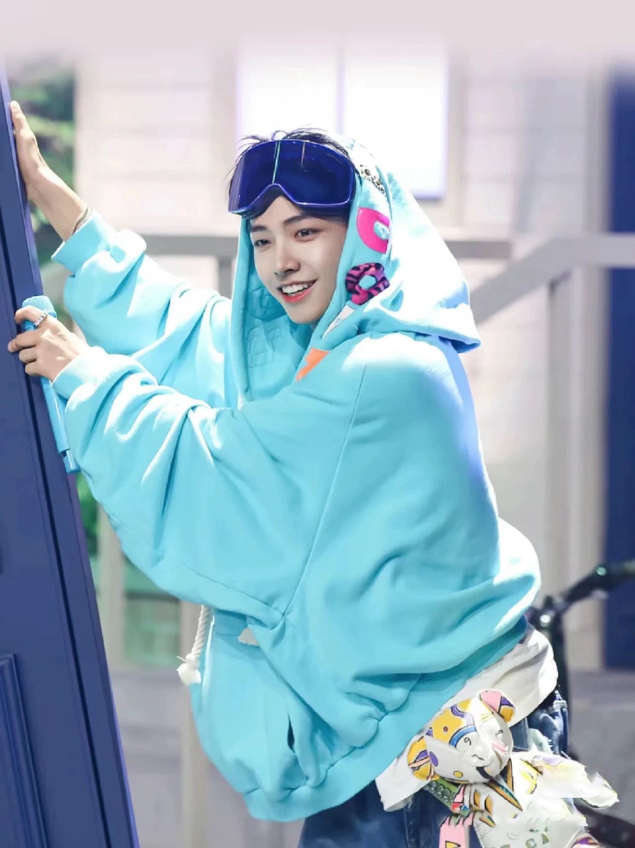 Boynextdoor one and only stage inspired BLUE HOODIE