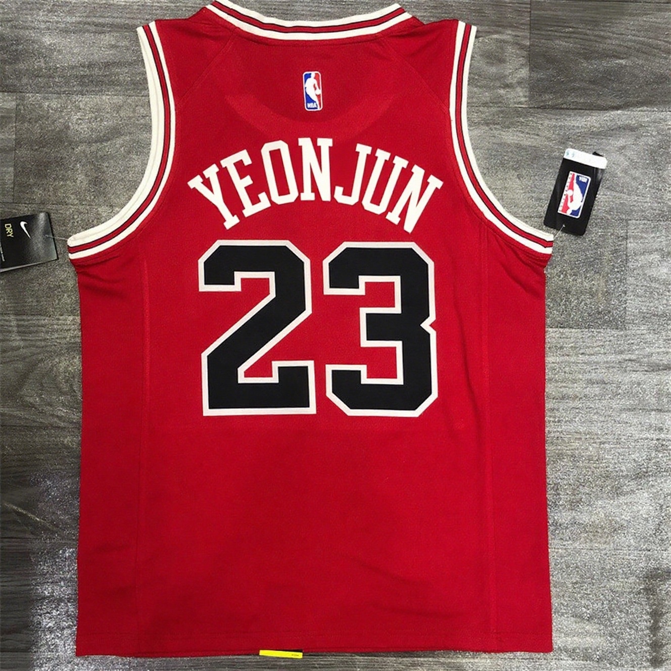 TXT Chicago Bulls Customized Jersey