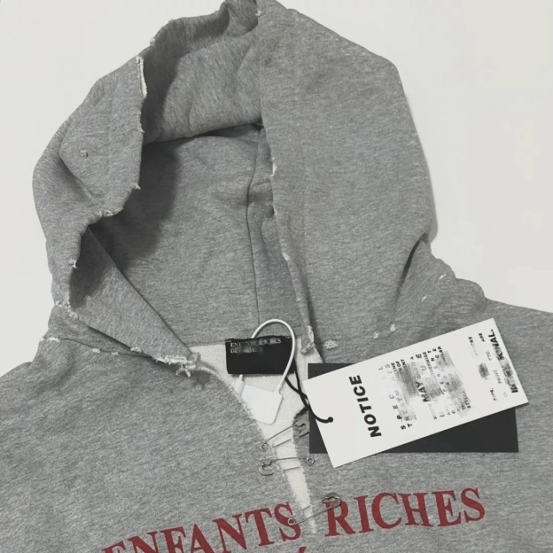 Enhypen Niki & Seventeen Mingyu Gray Vintage Keywords Distressed inspired Oversized Hoodie