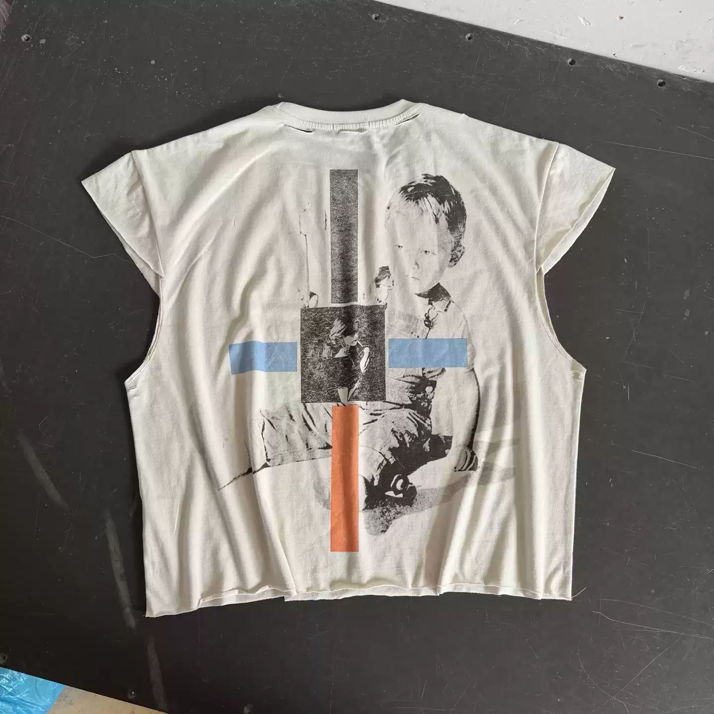Stray kids Hyunjin Inspired ERD Garden of Unborn Children Cutoff T-Shirt-straykids