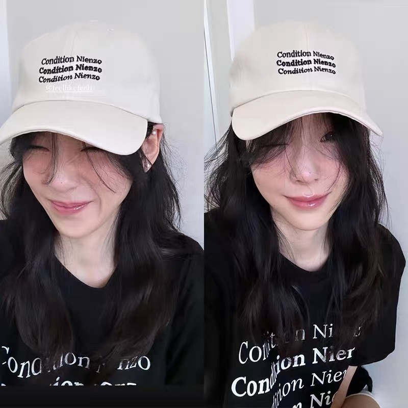 NewJeans Minji & Taeyeon Inspired Letter Print Tee