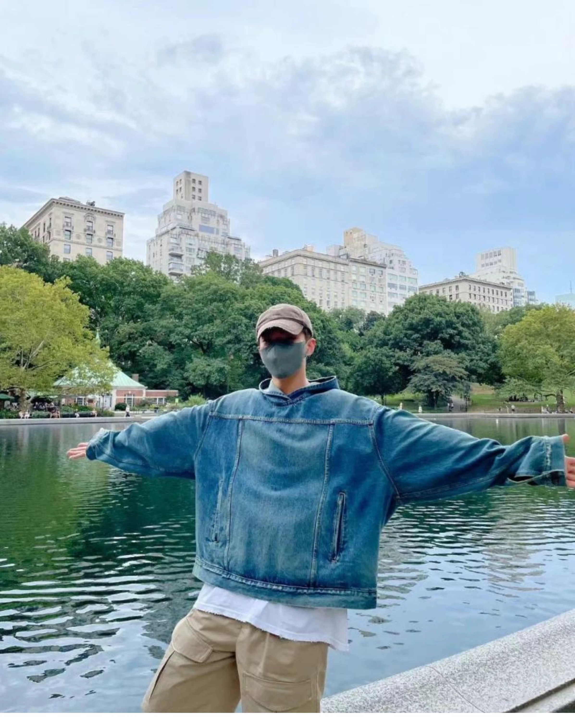 SEVENTEEN Hoshi Inspired Oversized Denim Jacket