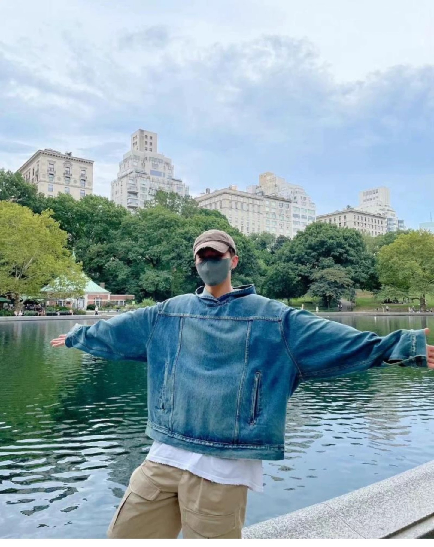 SEVENTEEN Hoshi Inspired Oversized Denim Jacket