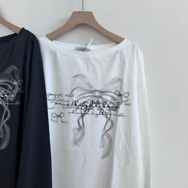 IVE REI Inspired Off-Shoulder Bow Top