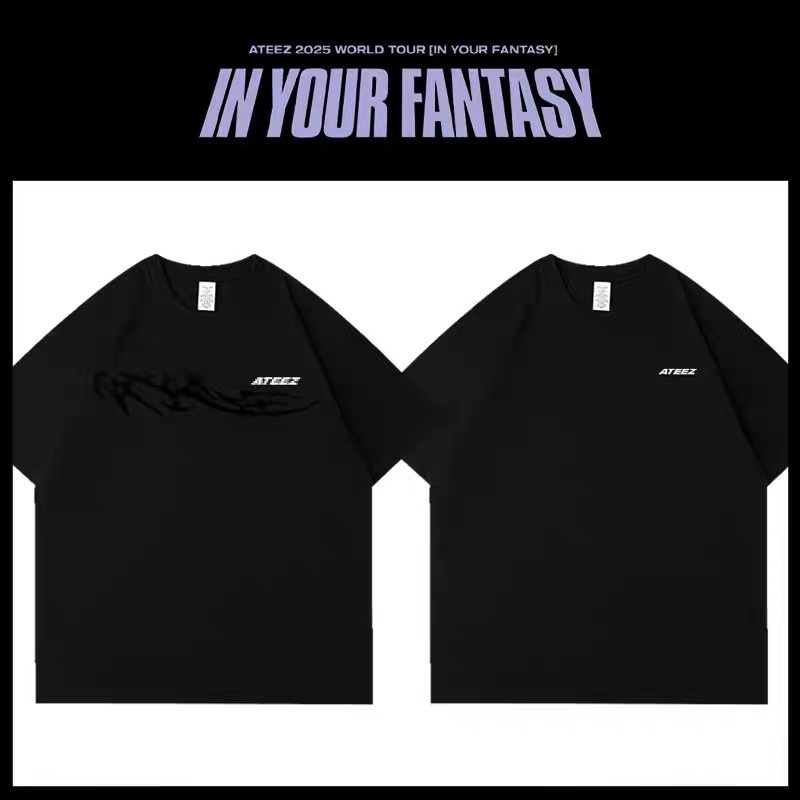 ATEEZ 2025 In Your Fantasy World Tour in Incheon Merch Inspired T-Shirt