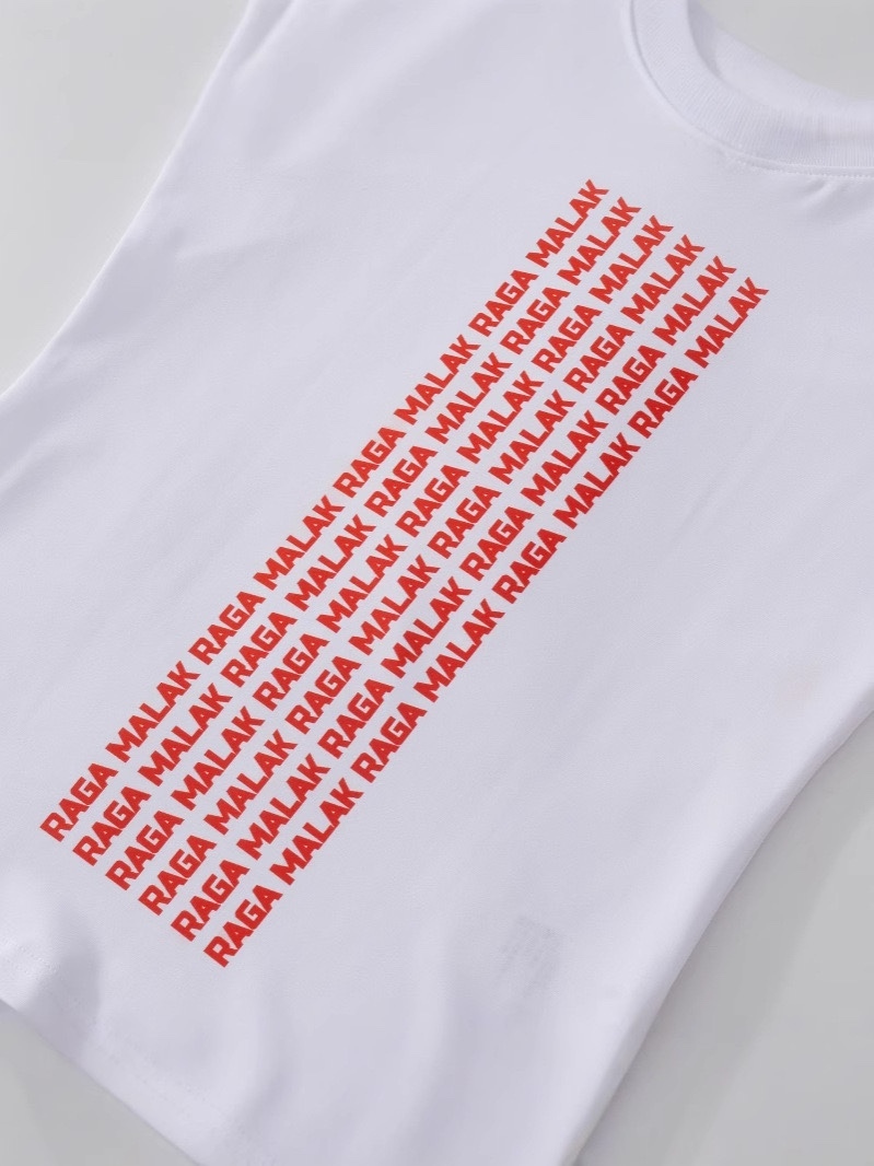 Blackpink Jennie Inspired Letter Print Fitted Tee  
