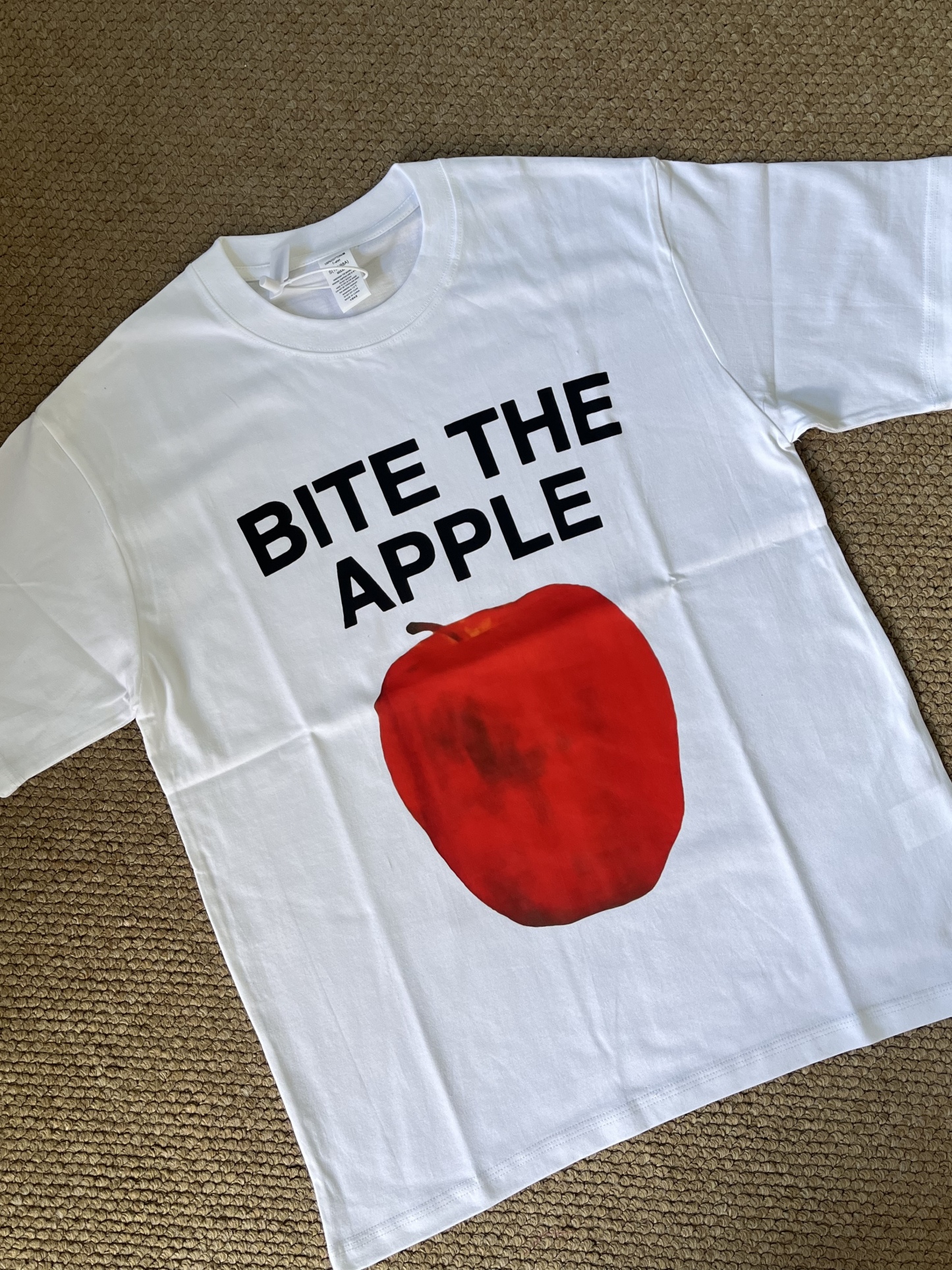 Cortis Keonho Inspired Bite The Apple Graphic T-Shirt
