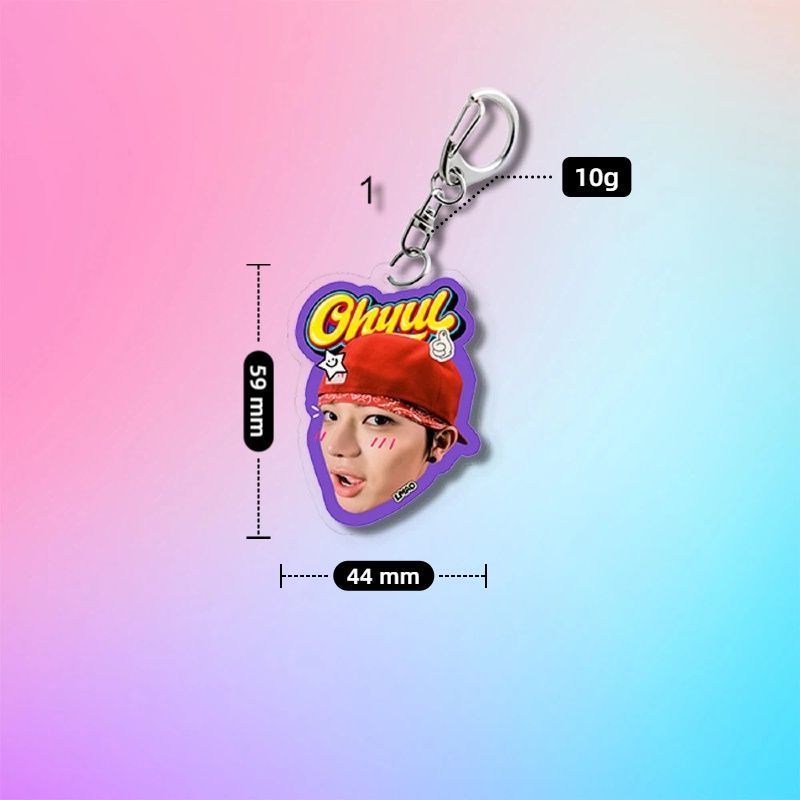 lngshot Acrylic keyring keychain pendant