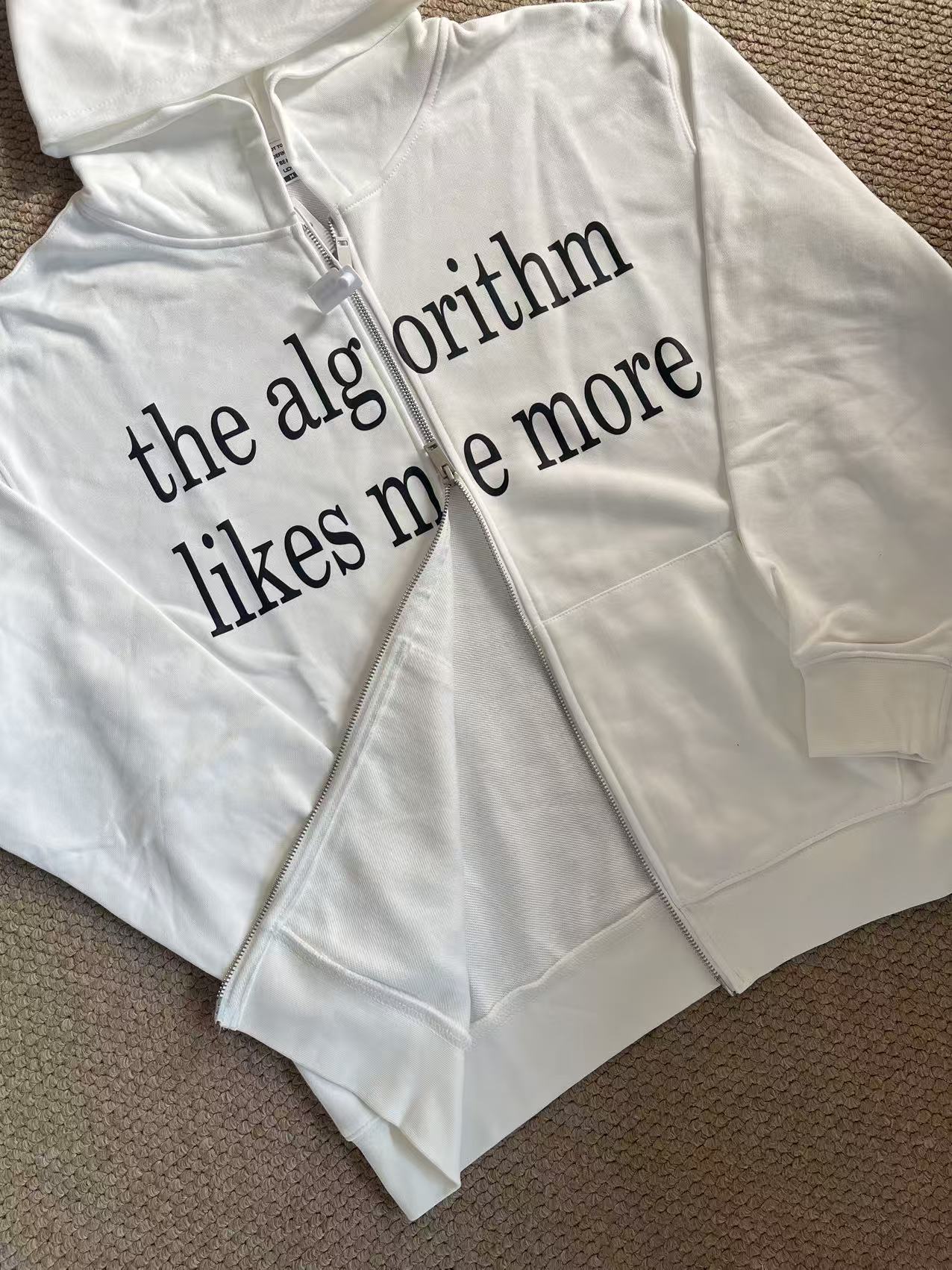 Riize Shotaro Inspired Algorithm Zip Up Hoodie