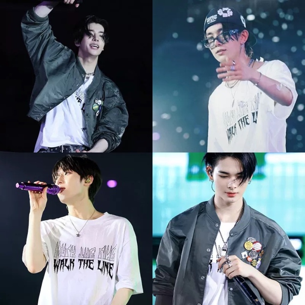 Enhypen walk the line tour merch inspired tshirt