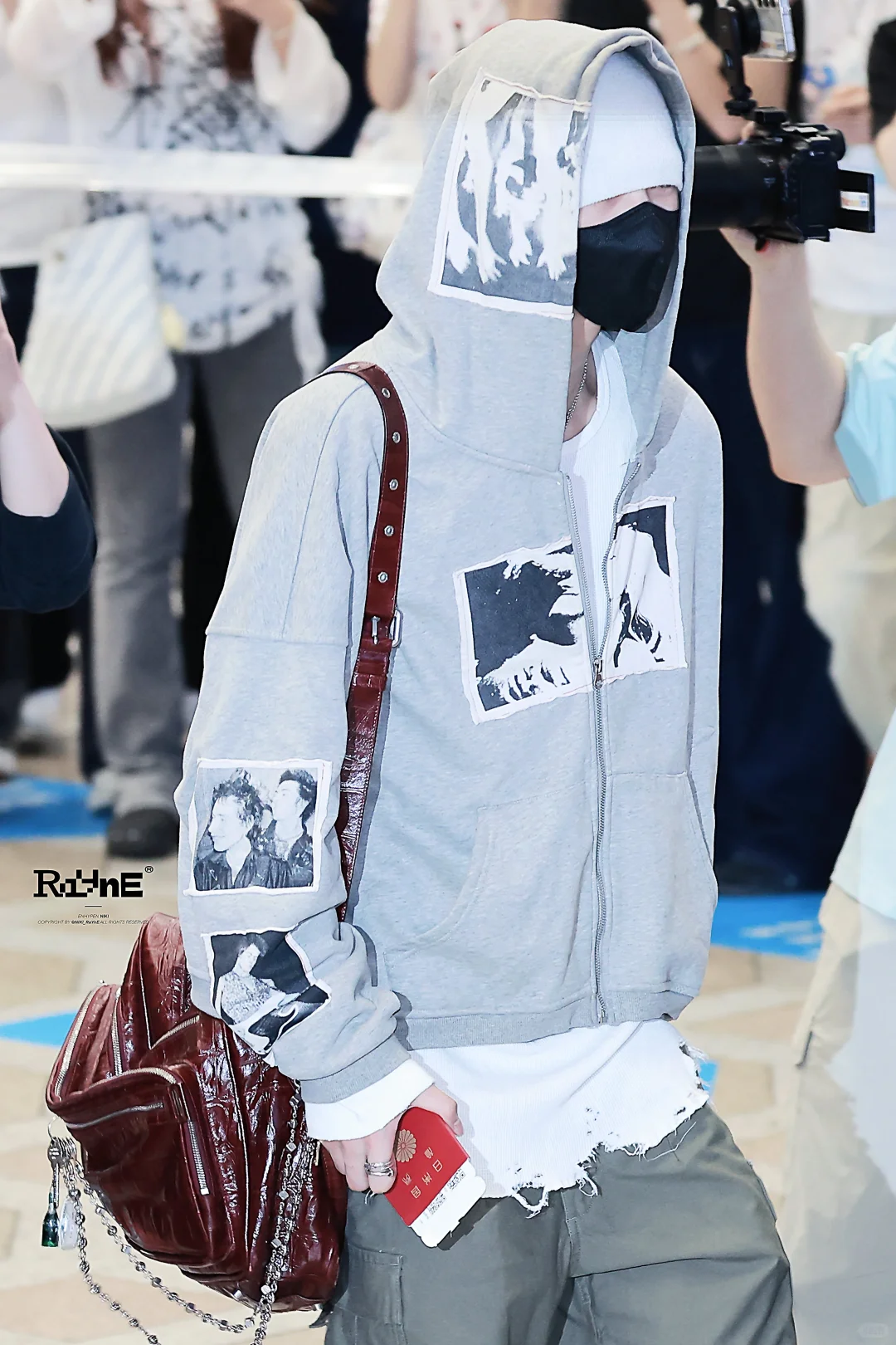 Enhypen Niki Inspired Graphic Hoodie Jacket-Ni-Ki