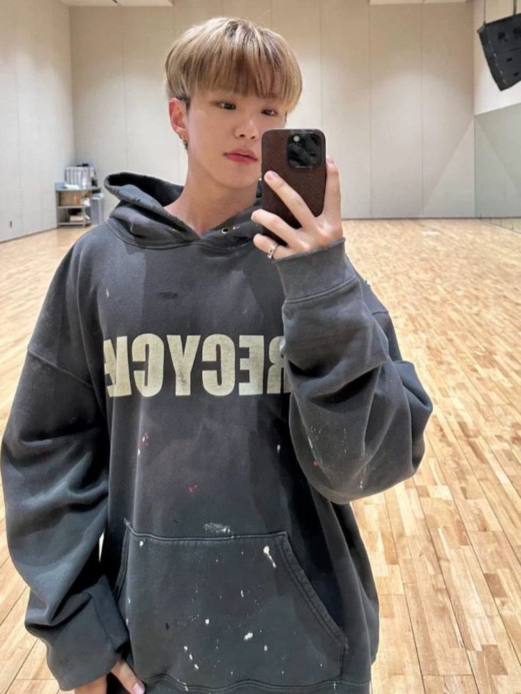 Seventeen Hoshi Inspired gray Hoodie