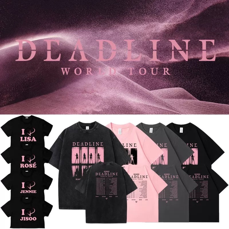 BLACKPINK 2025 Concert DEADLINE Official Style inspired T-Shirt