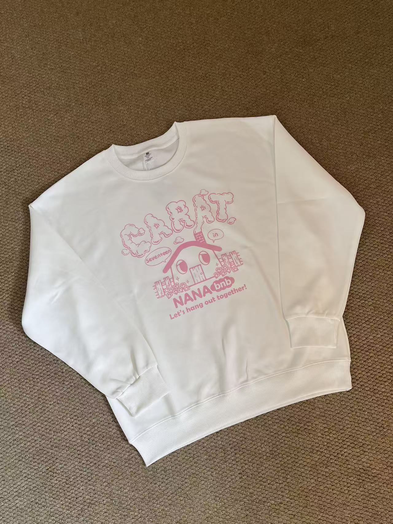 Seventeen nanatour merch inspired nanabnb hoodie