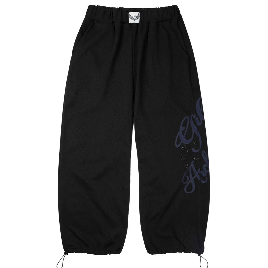 Blackpink Jennie Inspired Lettering Logo Sweatpants