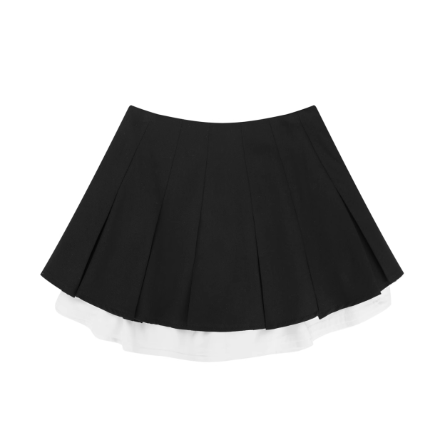 IVE Wonyoung Inspired Pleated Mini Skirt
