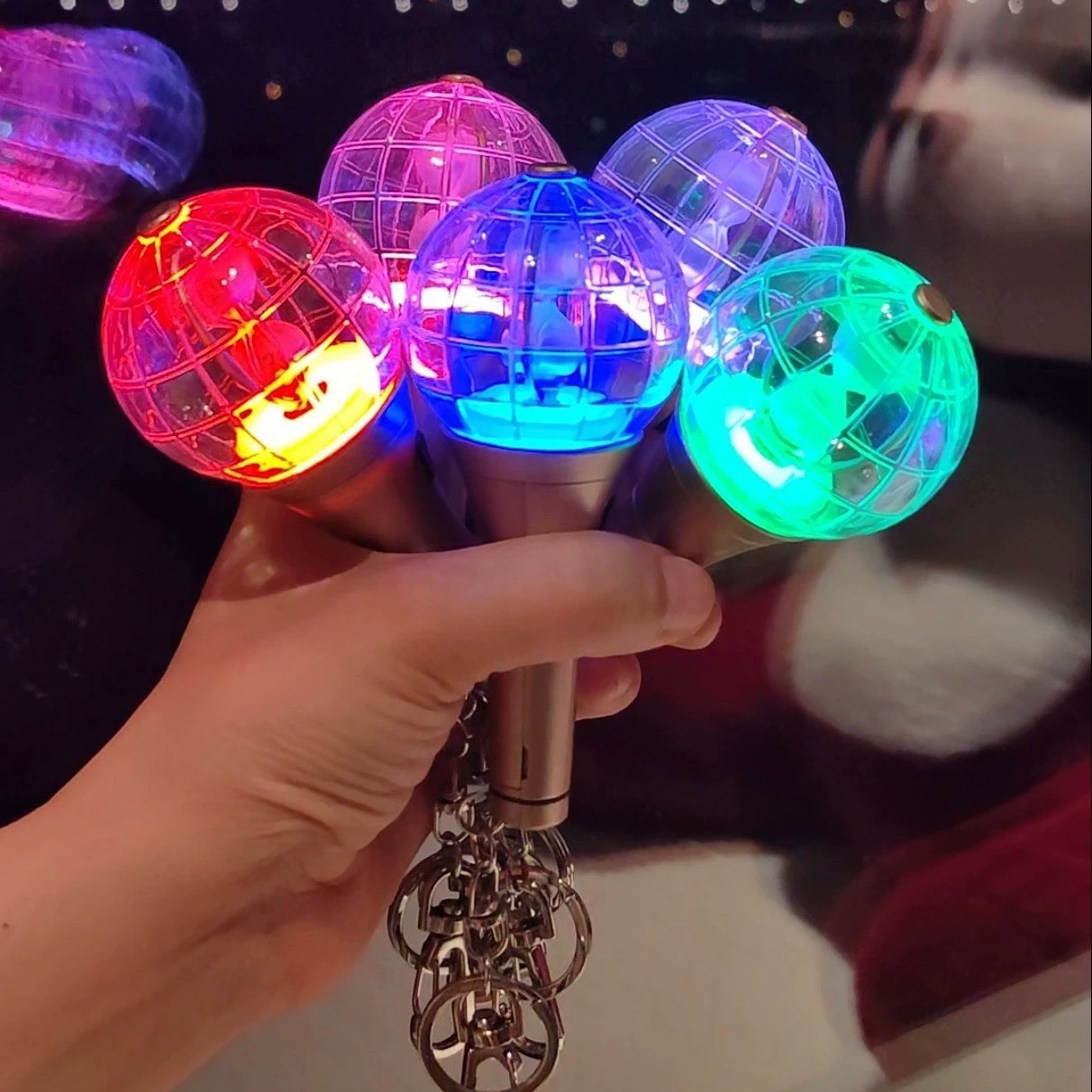 ATEEZ Inspired Mini Lightstick Keychain