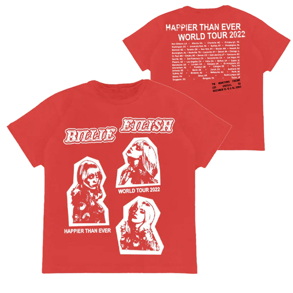 Billie Eilish Merch Inspired T-Shirt