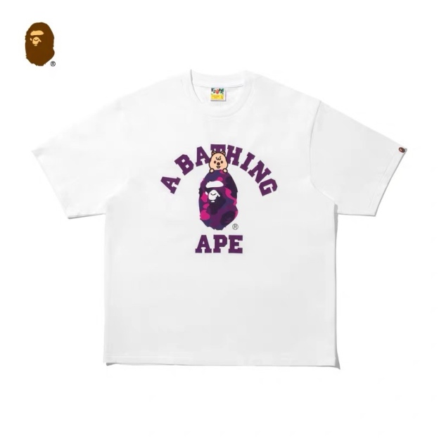 Straykids X Bape Inspired College Tee